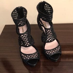 Miu Miu black heels